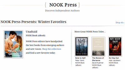 Nook Press Screen Shot #1