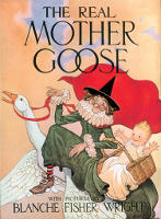 The Real Mother Goose Cover Portfolio on BB eBooks